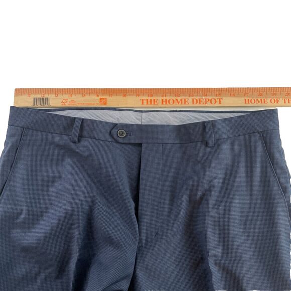 Jos. A. Bank 1905 Pants Men's 38R Blue Wool Blend Flat Front *Read - Picture 12 of 12